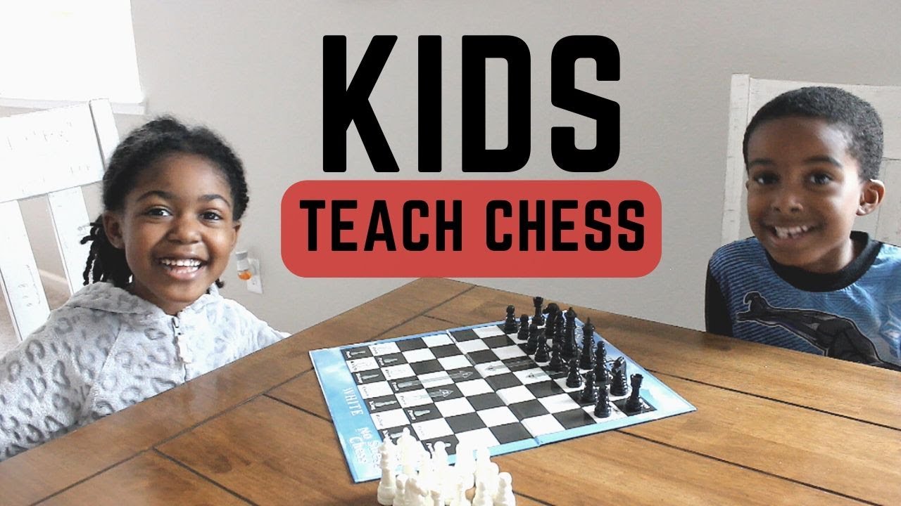 Kids Learning How to Play Chess