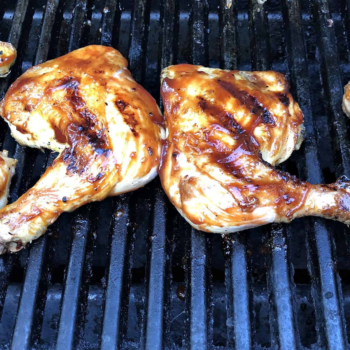 Finished Grilled Chicken Legs