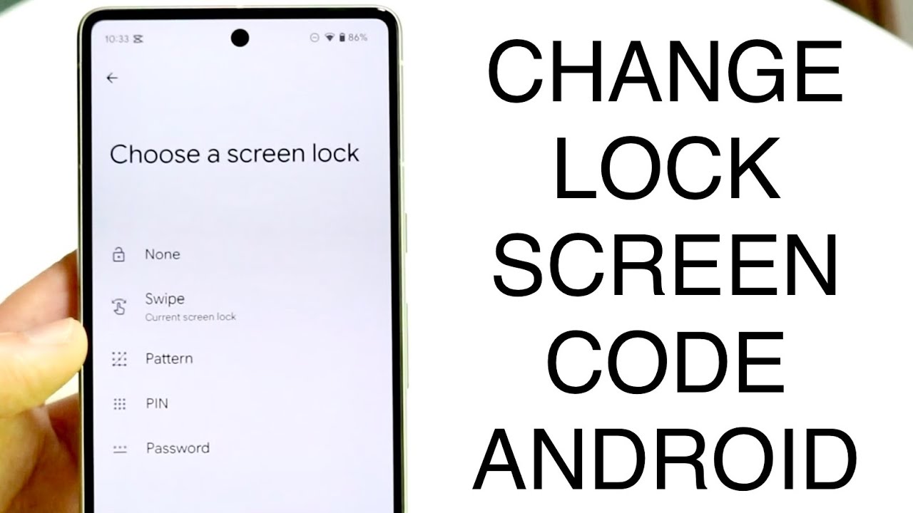 How to Change Phone Password Step 2