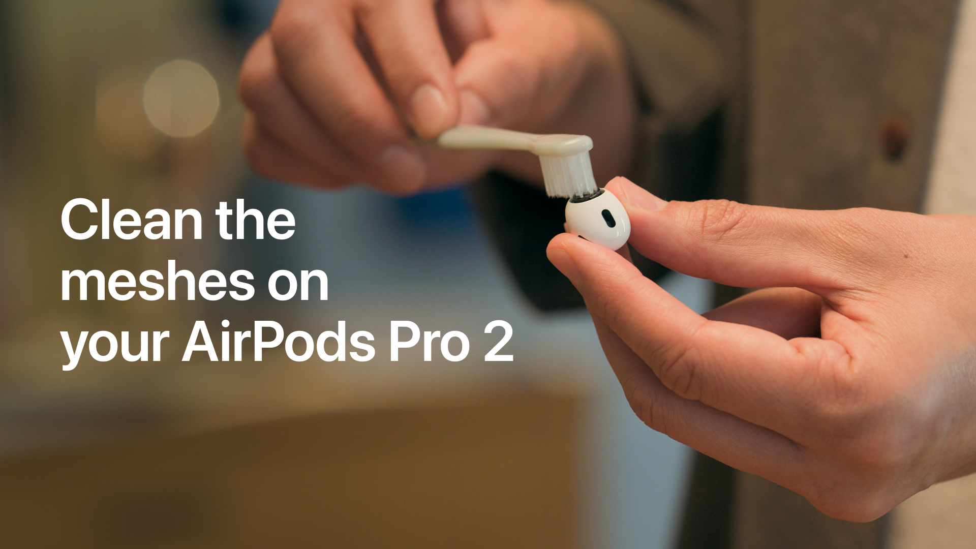 How to clean AirPods Pro