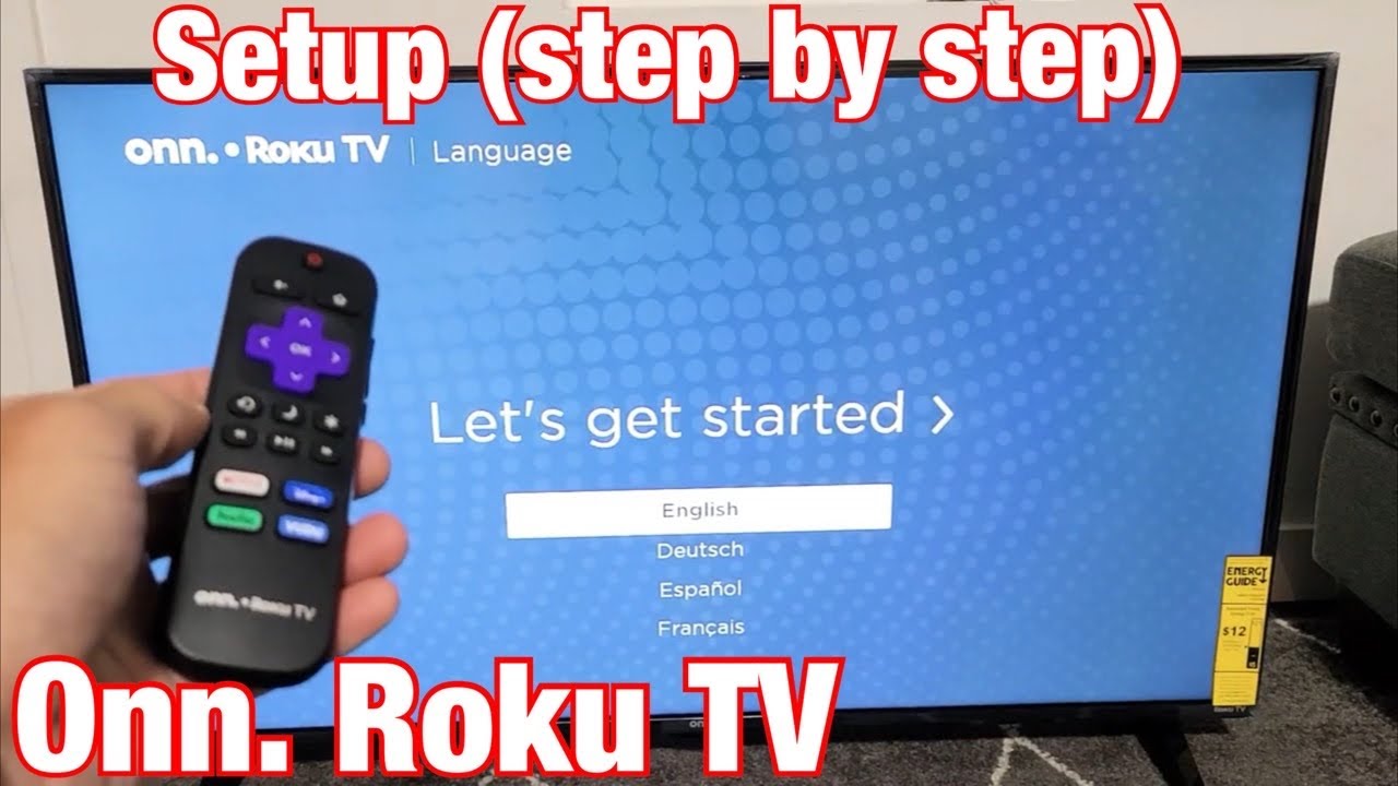 Setting up Roku TV