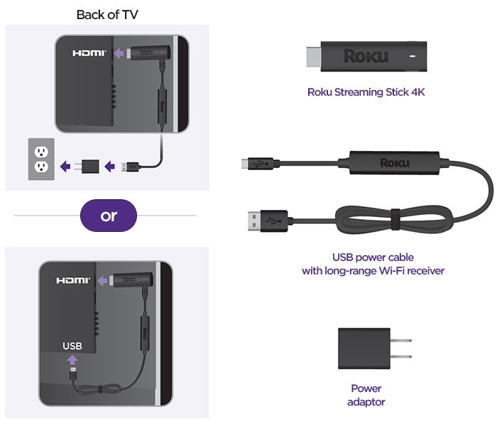 Roku TV screen