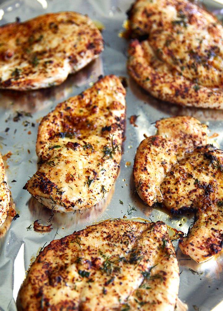 Deliciously Broiled Chicken