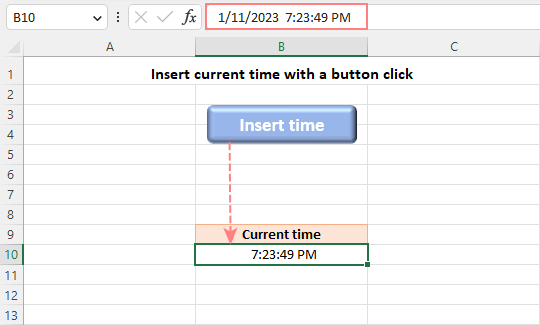 Excel Time Functions