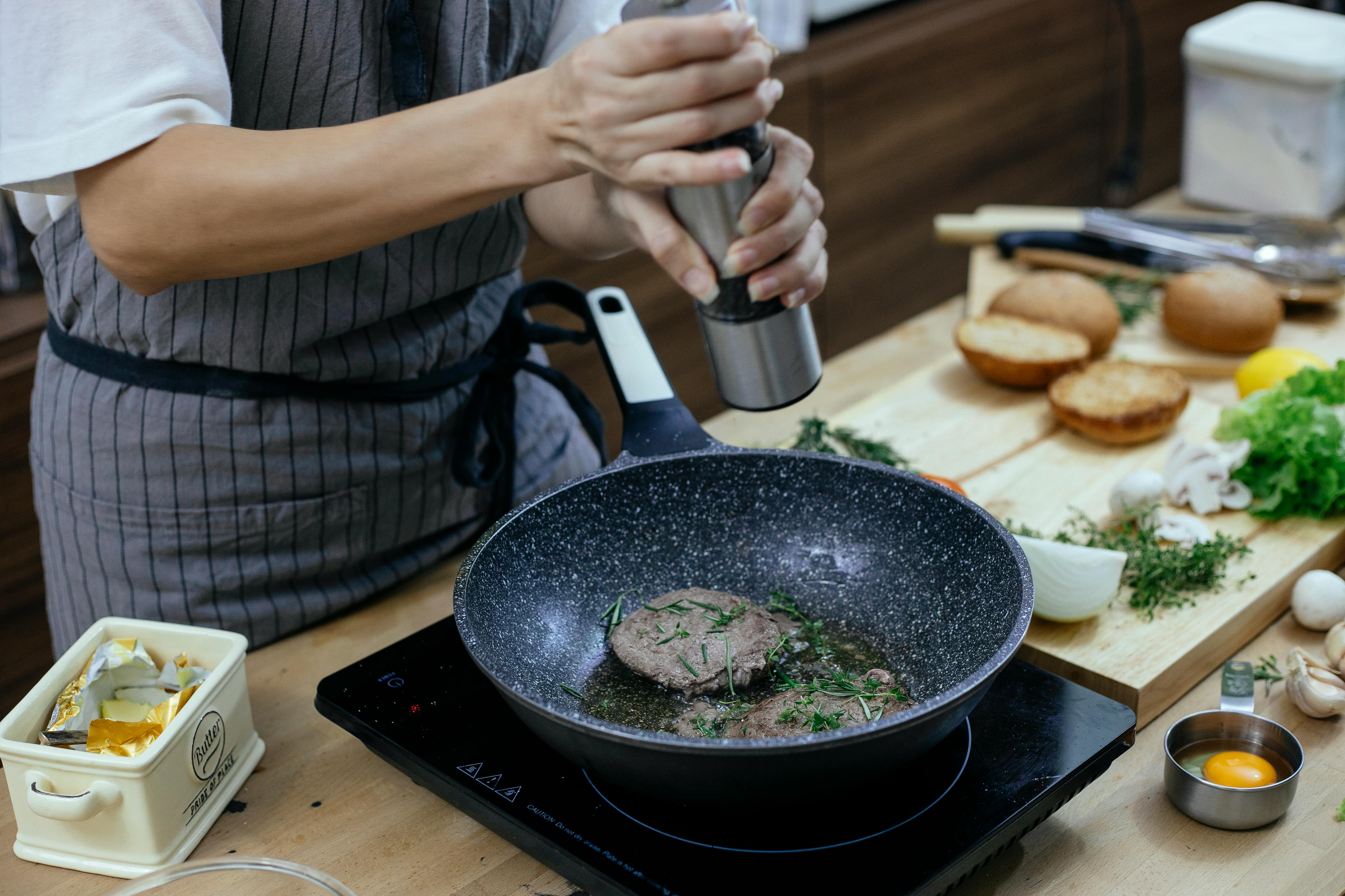 Delicious air fryer cheeseburgers